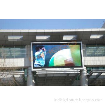 P10 Outdoor Full Color LED Display Billboard 7000 cd/ , DIP